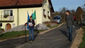 Otvoritev prenovljene ceste na Preloge 1